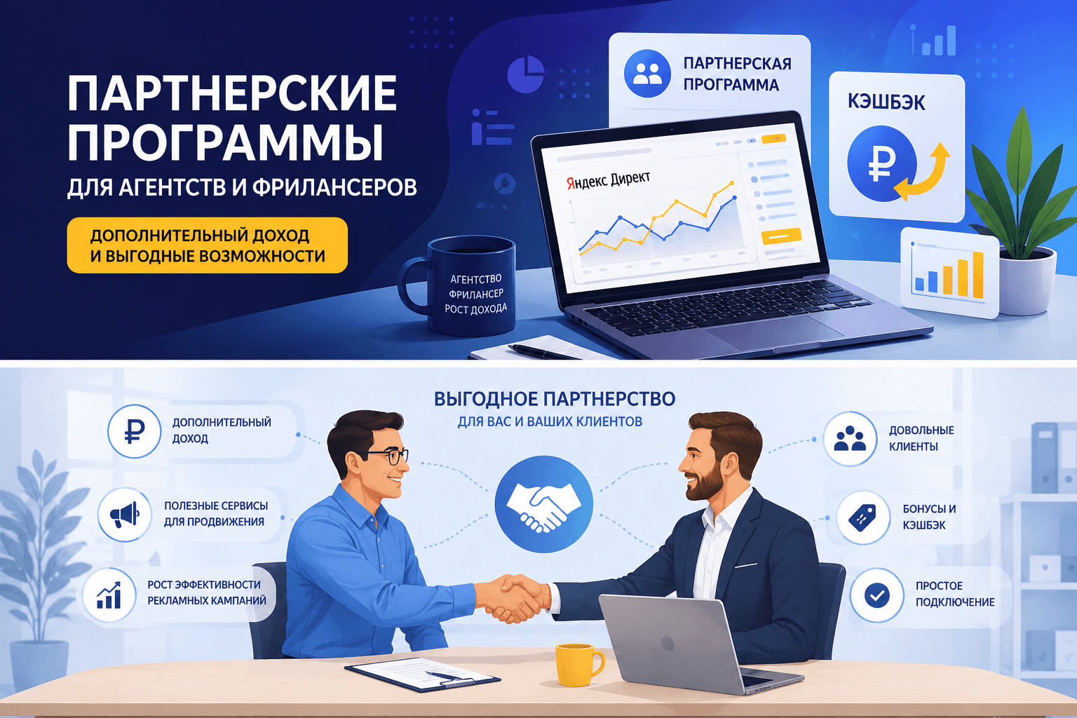 Партнерские программы для digital-агентств и фрилансеров: дополнительный источник дохода